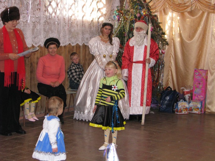 Новокрасненська ЗОШ - Новий рік 2009