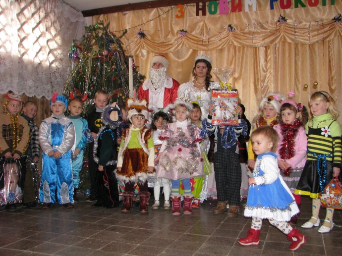Новокрасненська ЗОШ - Новий рік 2009